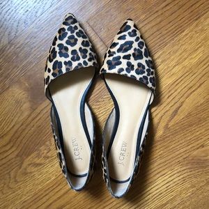 J. Crew Leopard Print Flats